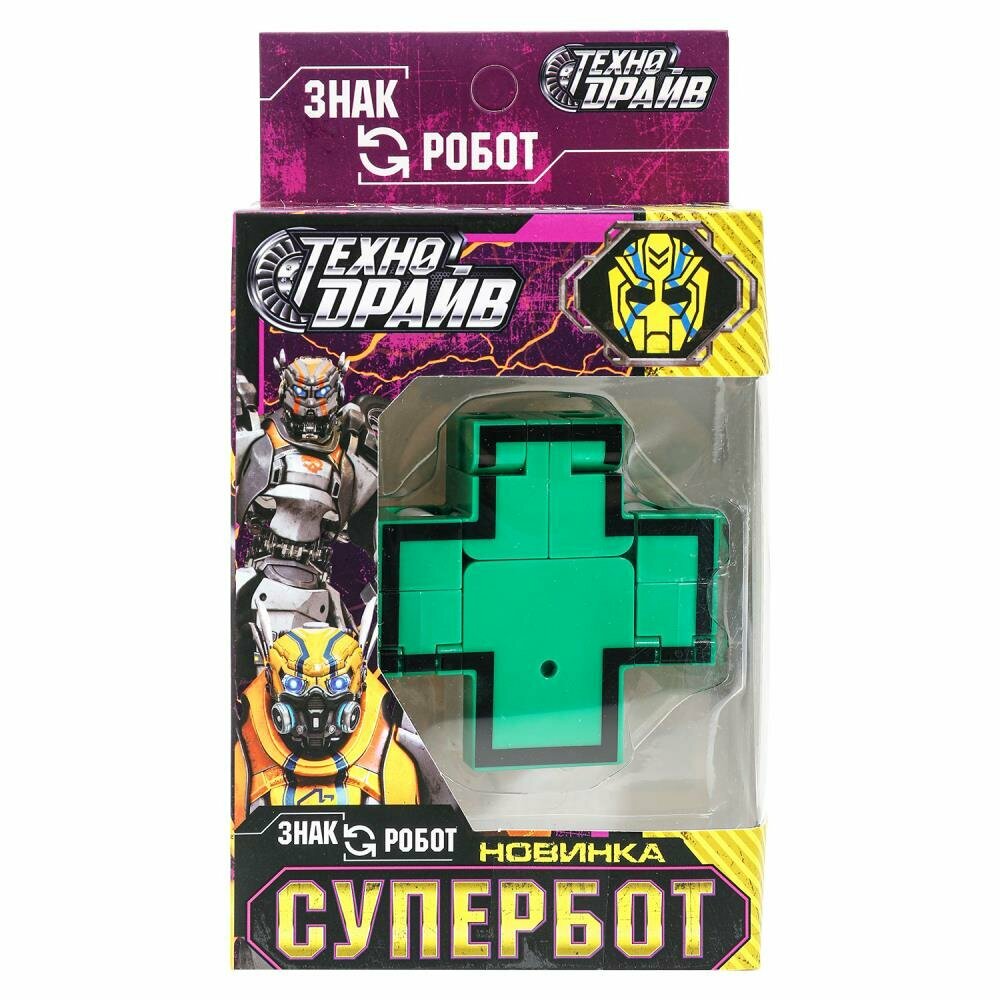 Робот трансформирующийся в знак (умножение) Технодрайв ZY1178643-R12