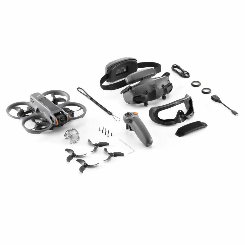 Квадрокоптер DJI Avata 2 Fly More Combo (1 аккумулятор) Серый