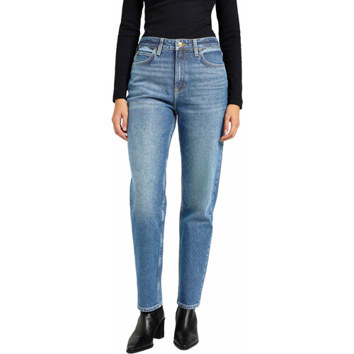 фото Джинсы lee women carol jeans, размер 30/31, голубой