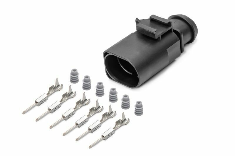 Разъем датчика парковки Фольксваген (Volkswagen) Passat (B7) 2011 / 6 контактов (6 pin) OEM: 3B0973813