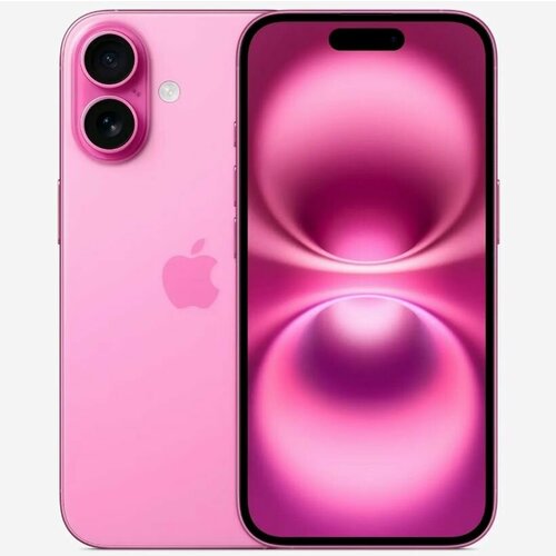 Смартфон Apple iPhone 16 256 GB 61 60 Гц цвет Pink розовый 88836₽