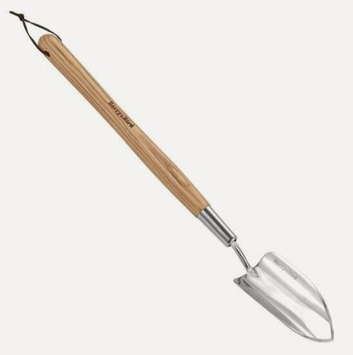 Изображение товара Совок садовыый стальной посадочный с длинной рукояткой Berry&Bird