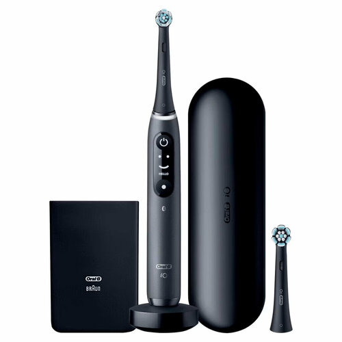 Электрическая зубная щетка Oral-B iO Series 7w черный 26748₽