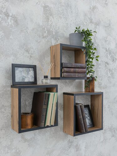 Изображение товара Полка настенная для кухни навесная для цветов