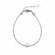 Жесткий браслет one wrong detail, кристаллы Swarovski