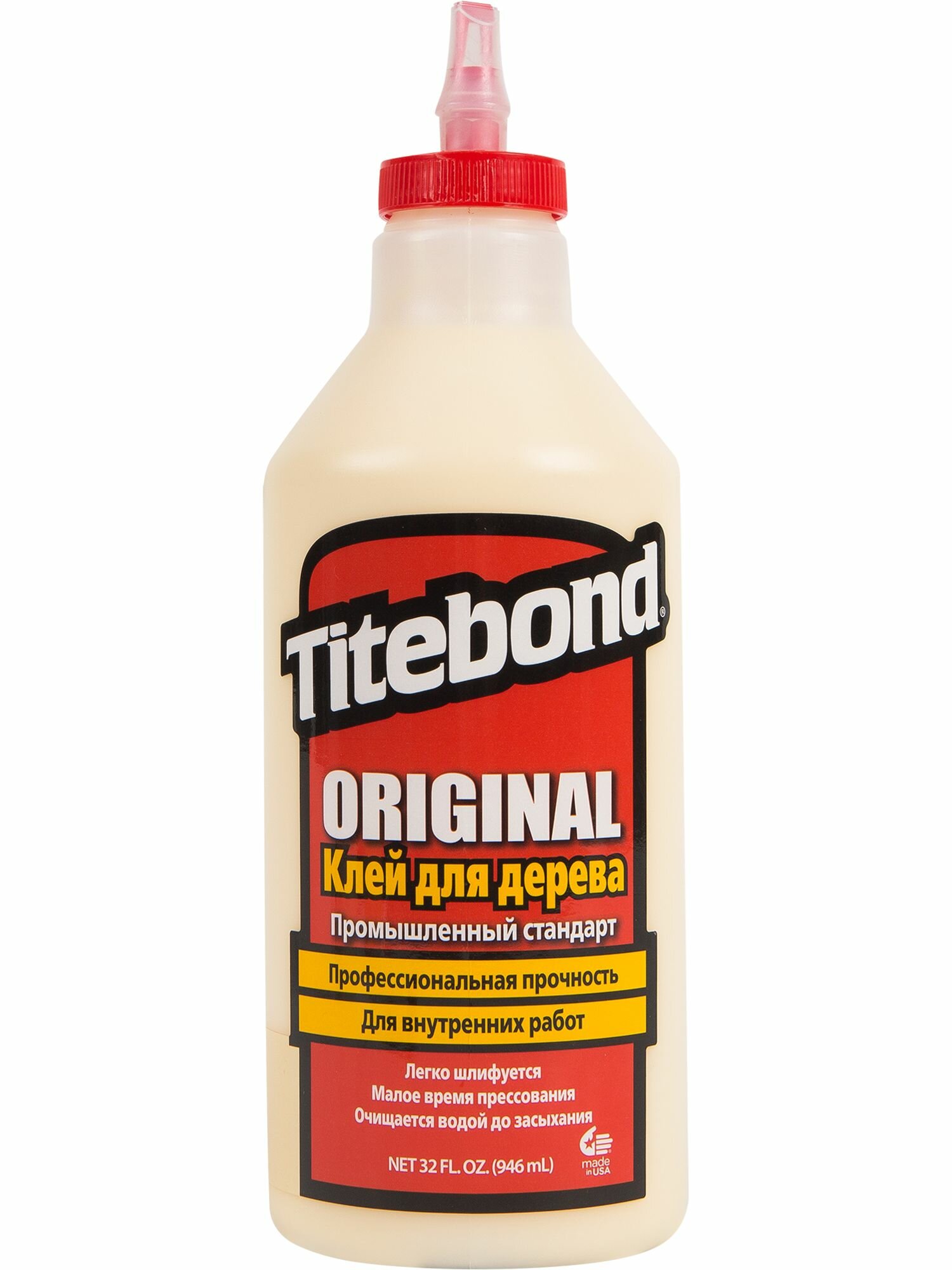Клей столярный Titebond Original цвет кремовый 946 мл