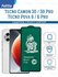 Защитное стекло с Бортом на Tecno Camon 30 - 30 pro