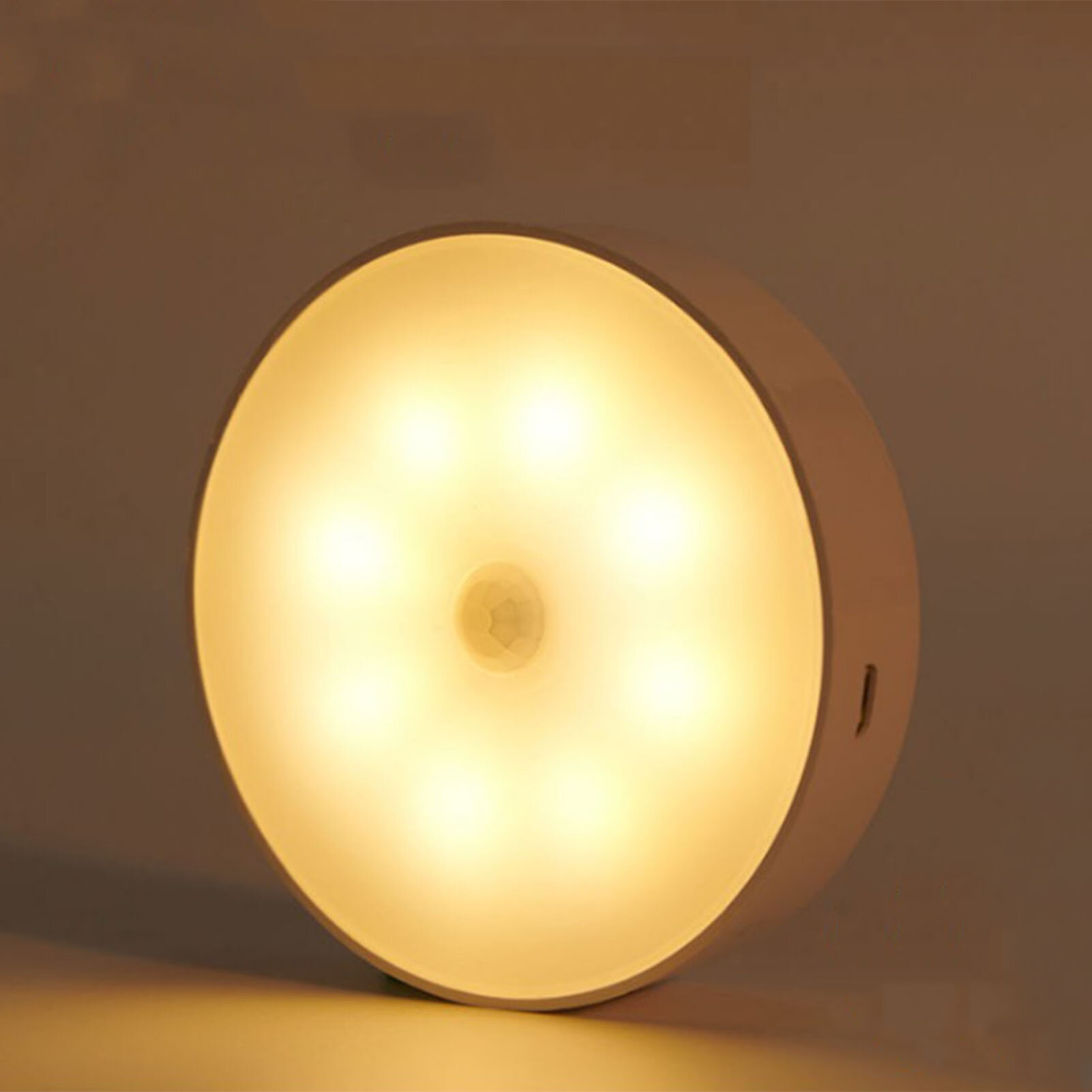 Светильники с датчиком движения Светодиодные ночные светильники Прикрепляйтесь куда угодно Освещение для шкафа Лестничные светильники Настенные светильники для прихожей Ванная комната Спальня Белый свет