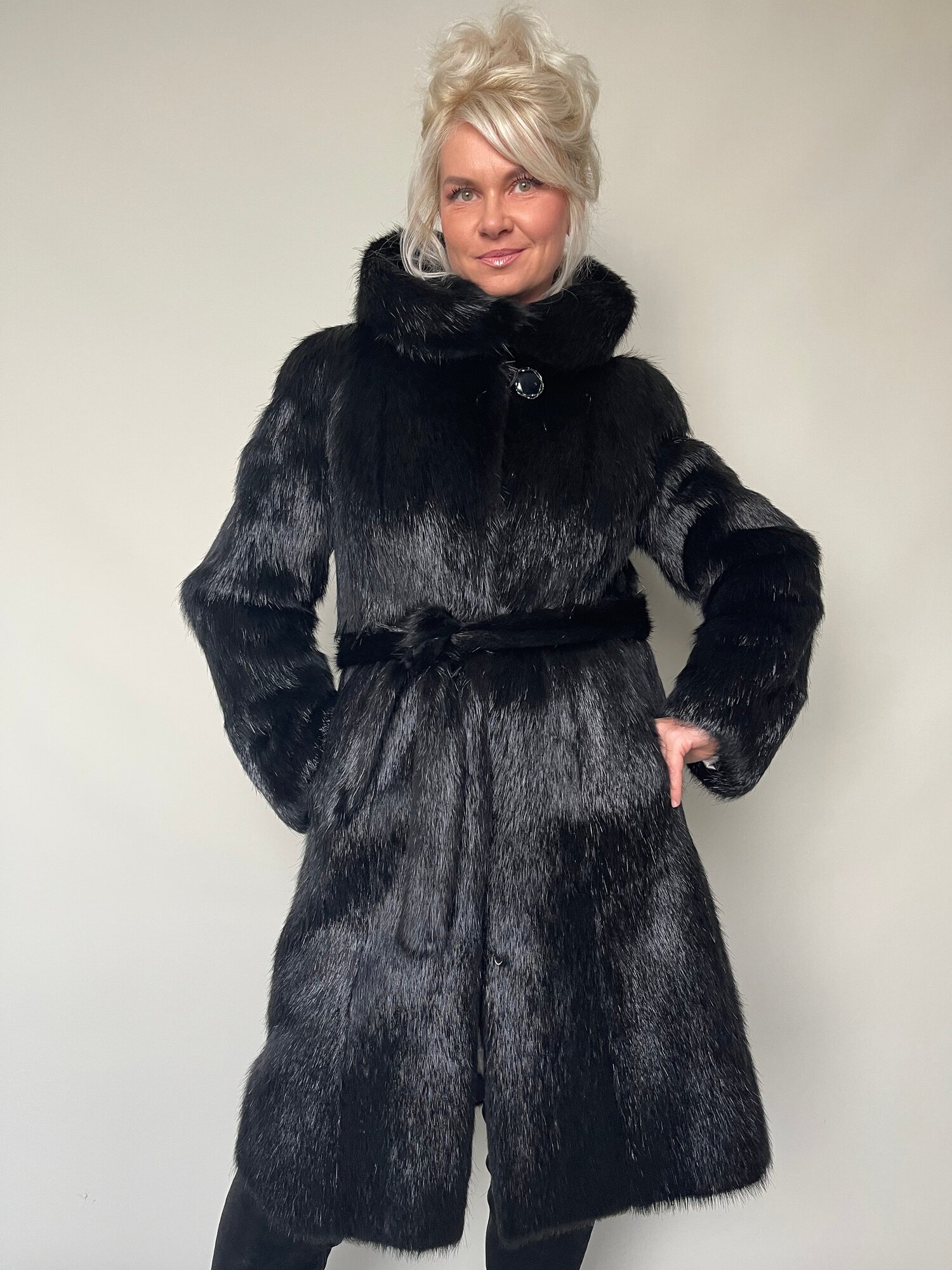 Шуба Элегант нутрия