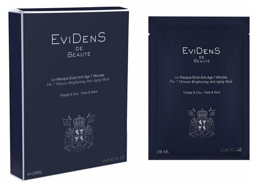 Evidens de Beaute The 7 Minutes Anti-aging Brightening Mask Set 112мл