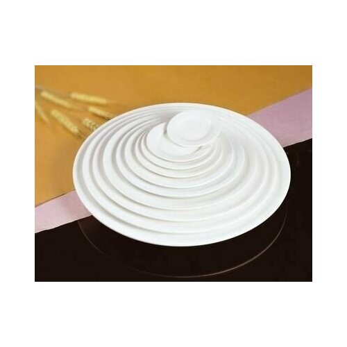 Блюдо круглое фарфор FAIRWAY 30,5см с бортом 4005 2 шт