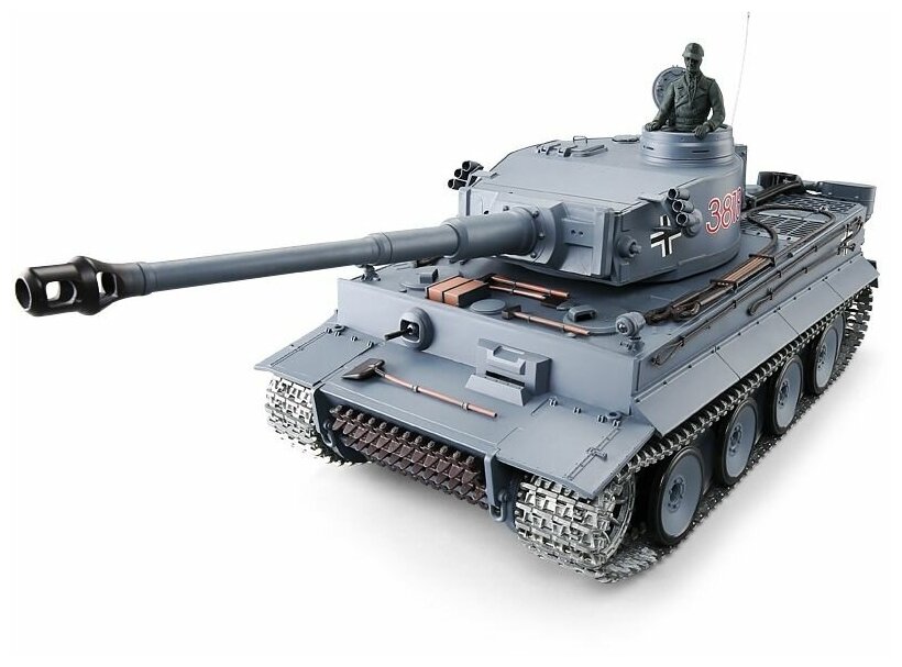 Радиоуправляемый танк Heng Long Tiger I Professional V7.0 2.4G 1/16 RTR, HL3818-1P7.0