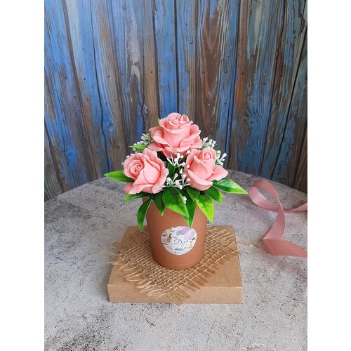 Букет из мыла ручной работы для женщин Подарок женщине 550₽