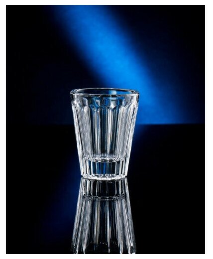 фото Стопка Хрустальная Гранёная Малая (6 Штук) 100096 6 Шт Бахметевский Завод