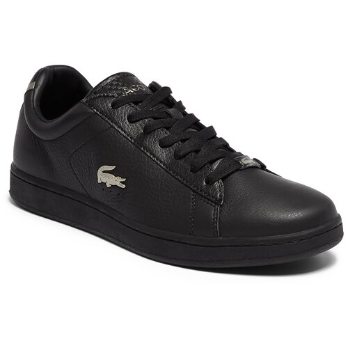 Кеды LACOSTE 741SMA0006-02H мужские, цвет чёрный, размер T95