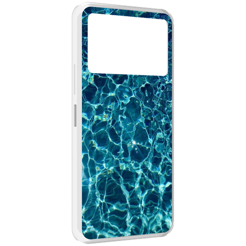 Чехол MyPads красивая голубая вода для Infinix NOTE 12 VIP (X672) задняя-панель-накладка-бампер чехол mypads красивая голубая вода для infinix smart 7 задняя панель накладка бампер