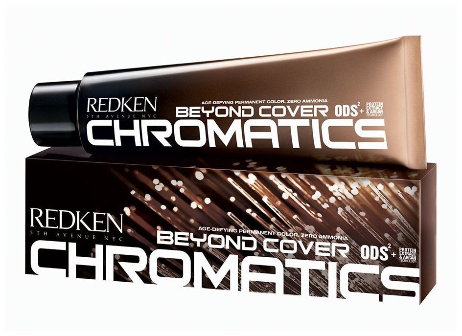 Redken Chromatics Beyond Cover - Редкен Хроматикс Бийонд Кавер Стойкая крем-краска для седых волос без аммиака, 60 мл - Chromatics BC 10.32/10Gi Золотистый мерцающий