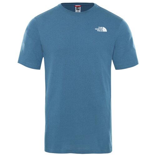 фото Футболка the north face m s/s redbox tee ta2tx2sf7/ta2tx2m8u размер s, синий