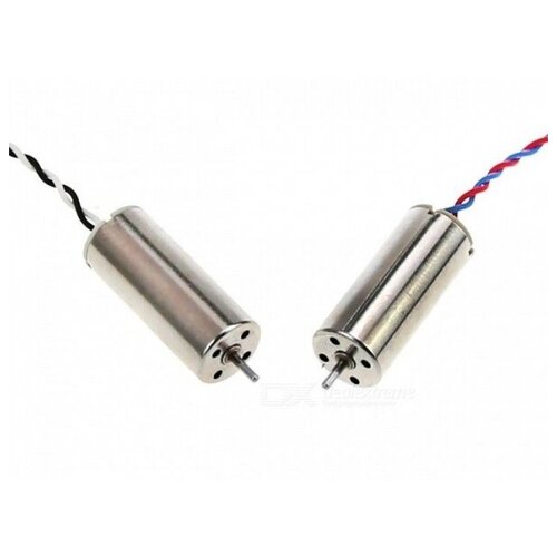 Мотор B для квадрокоптера H107C+ (черно-белые провода) - H107C+-03B