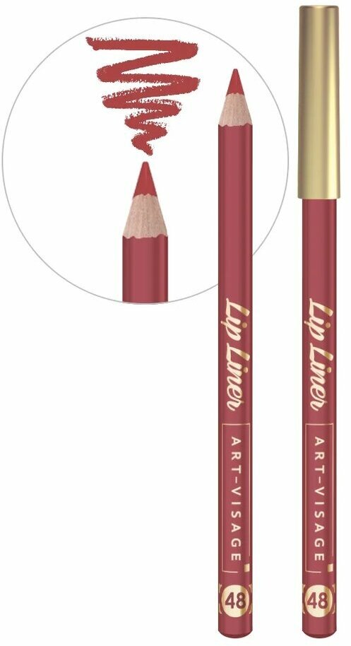 ART-VISAGE Карандаш для губ "LIP LINER" 48 карамельный