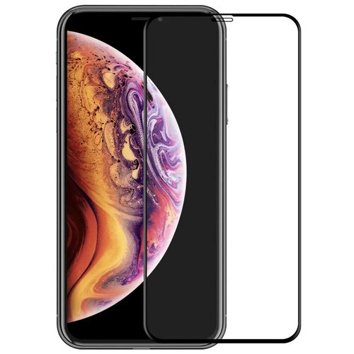 Защитное стекло / бронестекло для iPhone Xs Max полное покрытие черное защитное стекло iphone 11 pro max iphone xs max