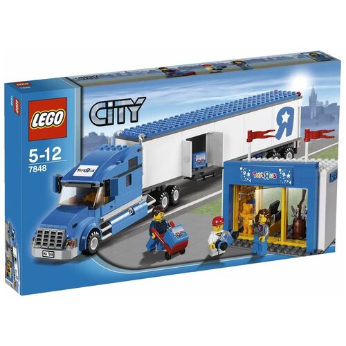 lego city грузовик с бургерами Конструктор LEGO 7848 City Toys 'R' Us Truck (Грузовик компании Toys 'R' Us)