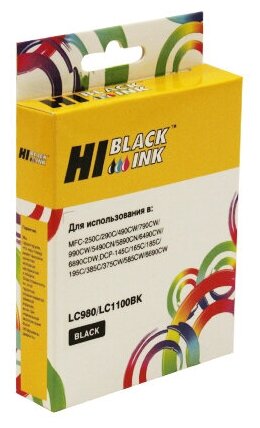 Hi-Black Картридж Hi-Black (HB-LC1100BK/LC-980Bk)