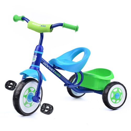 Велосипед трехколесный ROCKET цвет синий велосипед трехколесный micio antic цвет салатовый фиолетовый синий