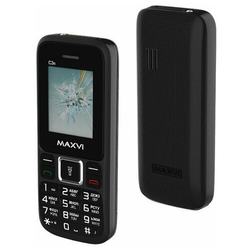 Сотовый телефон MAXVI C3n Black