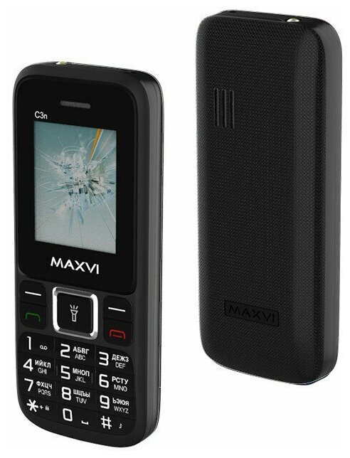 Сотовый телефон MAXVI C3n Black