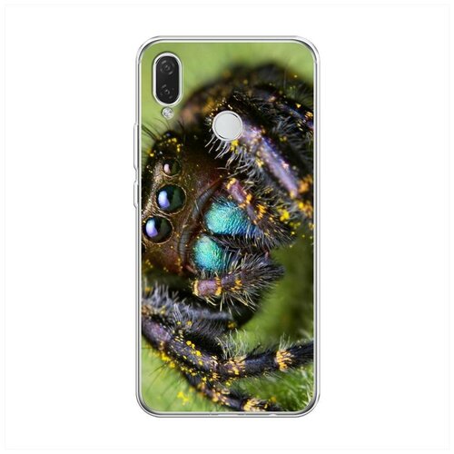 фото Силиконовый чехол "паук-скакун" на huawei p smart plus / хуавей п смарт плюс case place