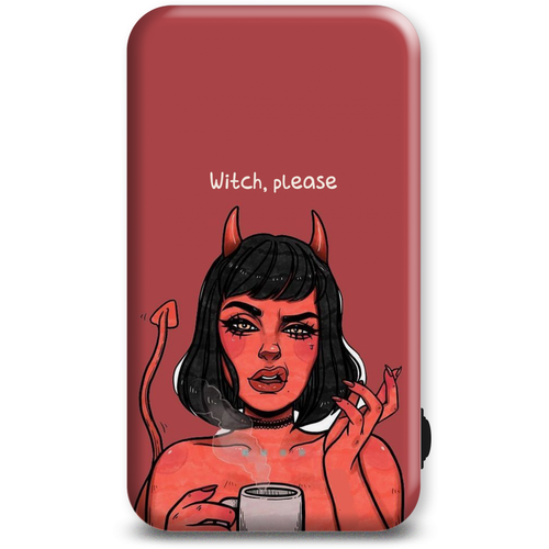 Power Bank Повербанк на 5000 mAh павер банк переносной аккумулятор для зарядки телефона повербанк с рисунком Smile black 99800₽