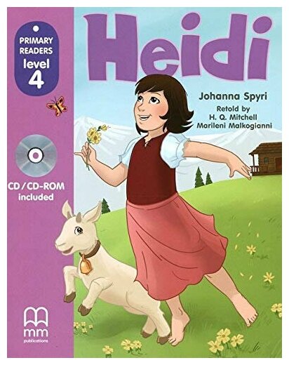 Книга Primary Readers 4 Heidi Student's Book + CD - фото №1