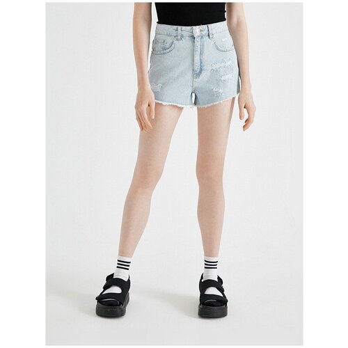 фото Шорты koton women, 1yak03088md, цвет: bleach, размер: 40