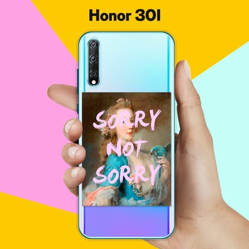 Силиконовый чехол Sorry на Honor 30i силиконовый чехол sorry на honor 20s