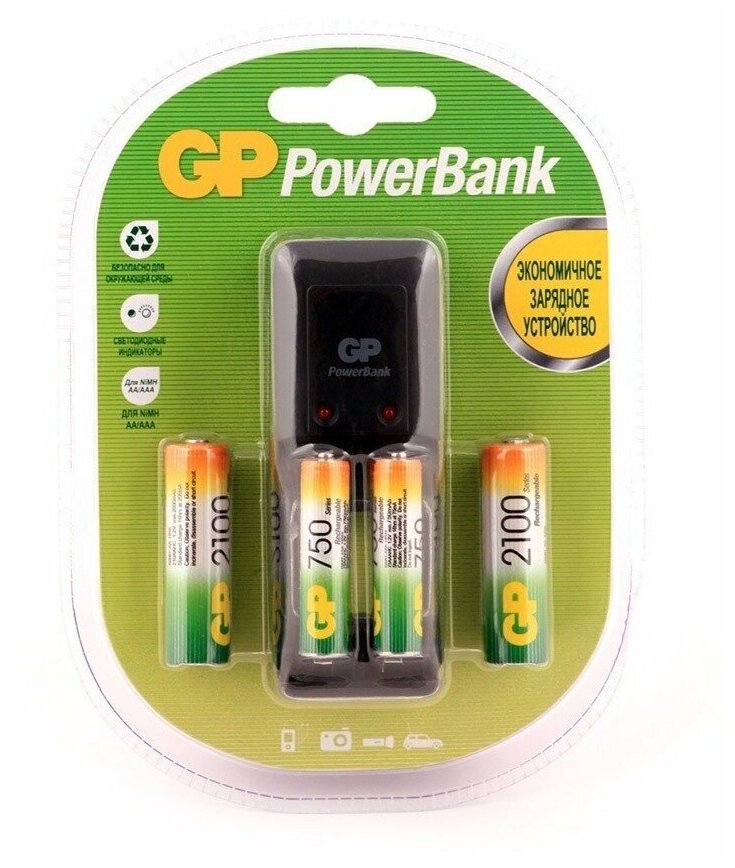 Зарядное устройство GP Power Bank PB330GS210/75-2CR4