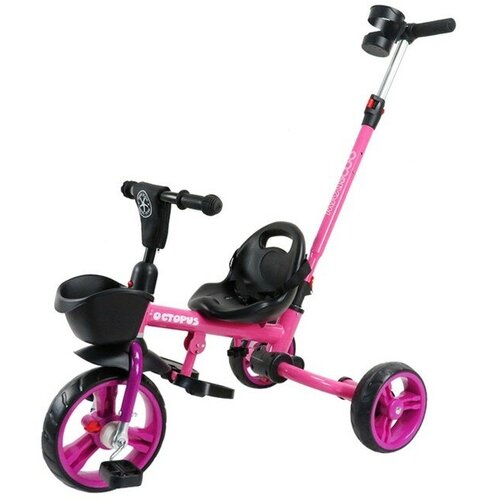 Велосипед Maxiscoo Octopus цвет розовый 18765₽