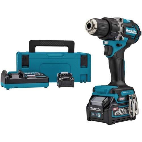 Дрель-шуруповерт аккумуляторная 65Нм XGT 40В 2х25Ач зу Makita DF002GD201 5606000₽