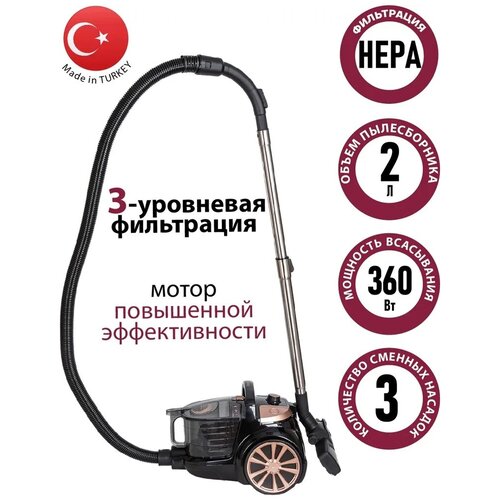 Пылесос циклон Pioneer VC335C 1036700₽