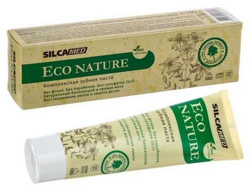 Зубная паста Silcamed Eco nature 130 г