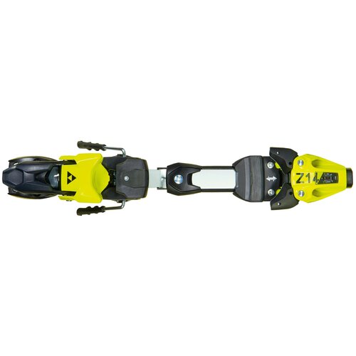 Горнолыжные крепления Fischer Rc4 Z14 Freeflex St 2021-2022 yellow/black, скистопы 85 мм