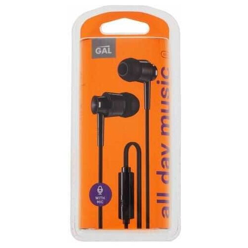 Проводная гарнитура Gal HM-080 черный 188900₽