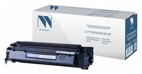 Картридж лазерный NV PRINT (NV-C7115X/Q2624X/Q2613X) для HP LJ 1000w/1005w/1200/1220 ресурс 3500 страниц, 1 шт