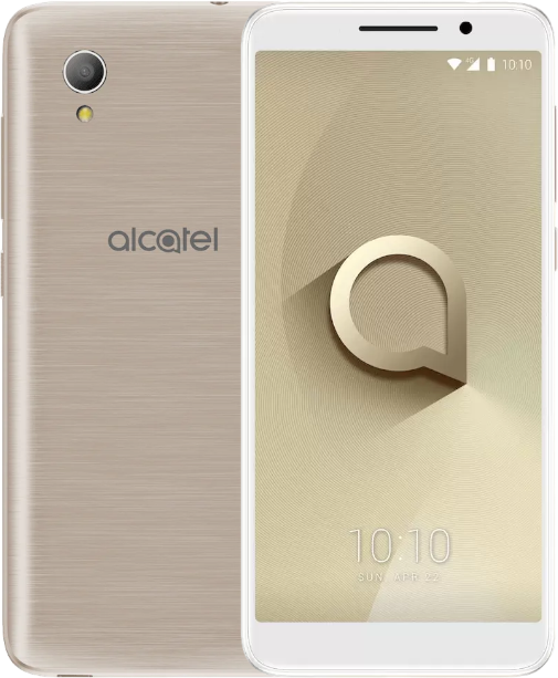 Смартфон Alcatel 1 (5033D) 1/8 ГБ, Dual nano SIM, золотистый металлик