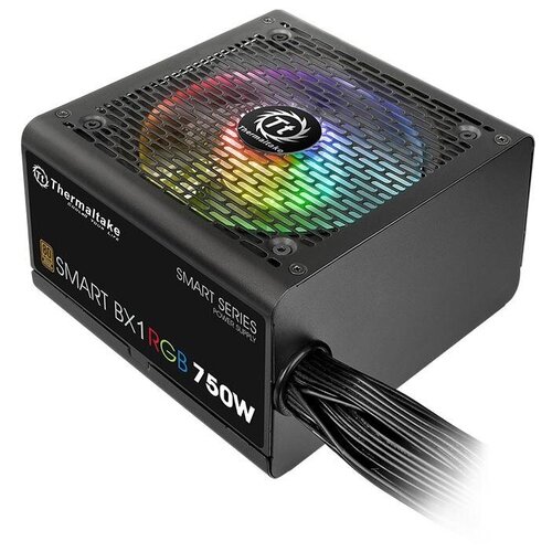 Блок питания Thermaltake Smart BX1 RGB 750Вт 120мм черный retail ps-spr-0750nhsabe-1 726100₽