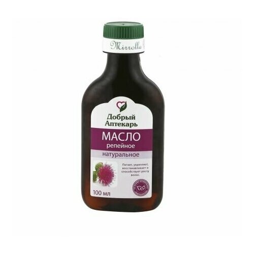 фото Репейное масло добрый аптекарь натуральное 100мл