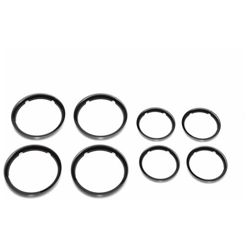 Накладки на колесные диски Bugaboo Fox wheel caps Glossy black накладки на колесные арки передние задние для changan cs75 2015