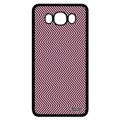 фото Яркий чехол на смартфон // galaxy j7 2016 // "зигзаг" стиль движение, utaupia, фиолетовый