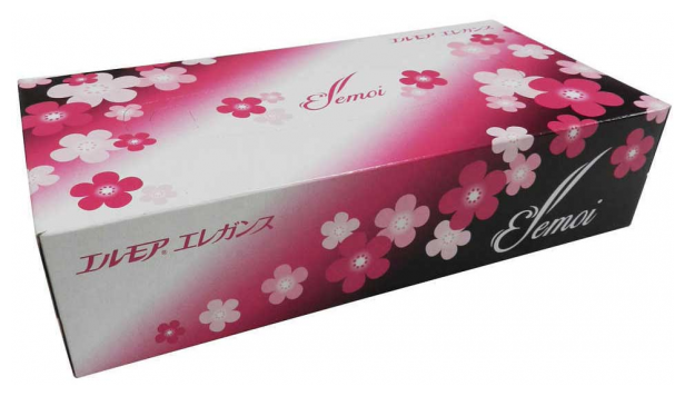 Салфетки бумажные мягкие двухслойные Kami Shodji ELLEMOI "Elegance", 200 шт., Япония. - фотография № 17