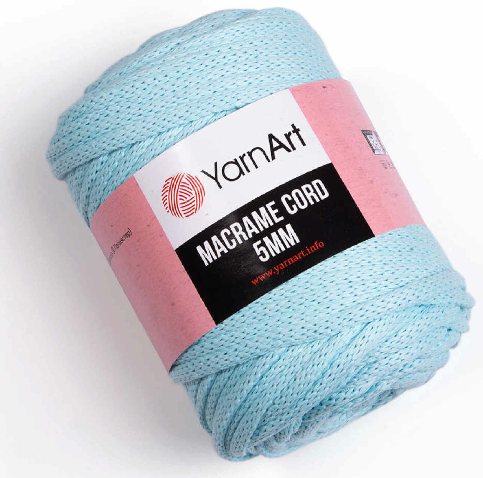 Пряжа YarnArt Macrame Cord 5 MM 60 % хлопок 40 % вискоза 40 % полиэстер 500 г